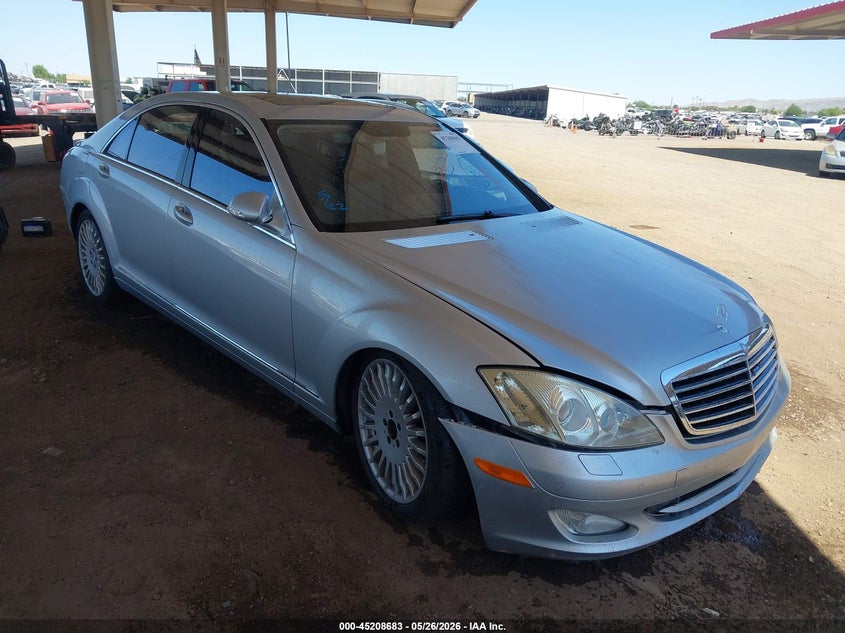2007 Mercedes-benz S class VIN WDDNG86X47A116560 IAAI salvage auction — NORMAL WEAR, Clear (Arizona), sold $25 on 2026-07-28 (photo 1)