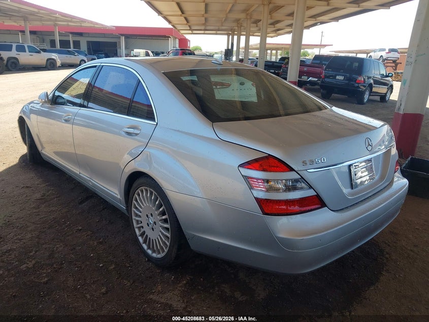 2007 Mercedes-benz S class VIN WDDNG86X47A116560 IAAI salvage auction — NORMAL WEAR, Clear (Arizona), sold $25 on 2026-07-28 (photo 3)