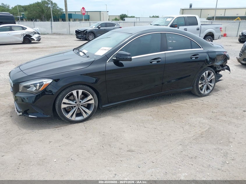 2019 Mercedes-benz Cla-klasse VIN WDDSJ4EB8KN723789 IAAI salvage auction — REAR END, Salvage Title, sold $6,550 on 2026-07-07 (photo 2)