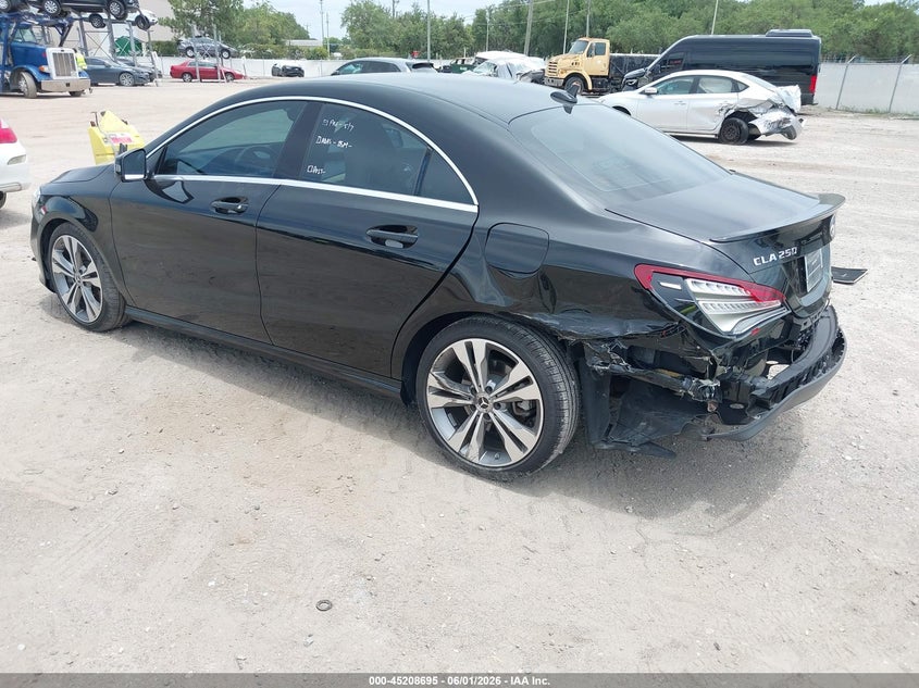 2019 Mercedes-benz Cla-klasse VIN WDDSJ4EB8KN723789 IAAI salvage auction — REAR END, Salvage Title, sold $6,550 on 2026-07-07 (photo 3)