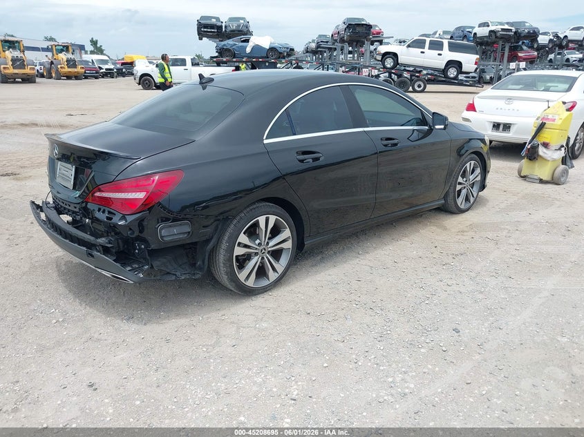 2019 Mercedes-benz Cla-klasse VIN WDDSJ4EB8KN723789 IAAI salvage auction — REAR END, Salvage Title, sold $6,550 on 2026-07-07 (photo 4)