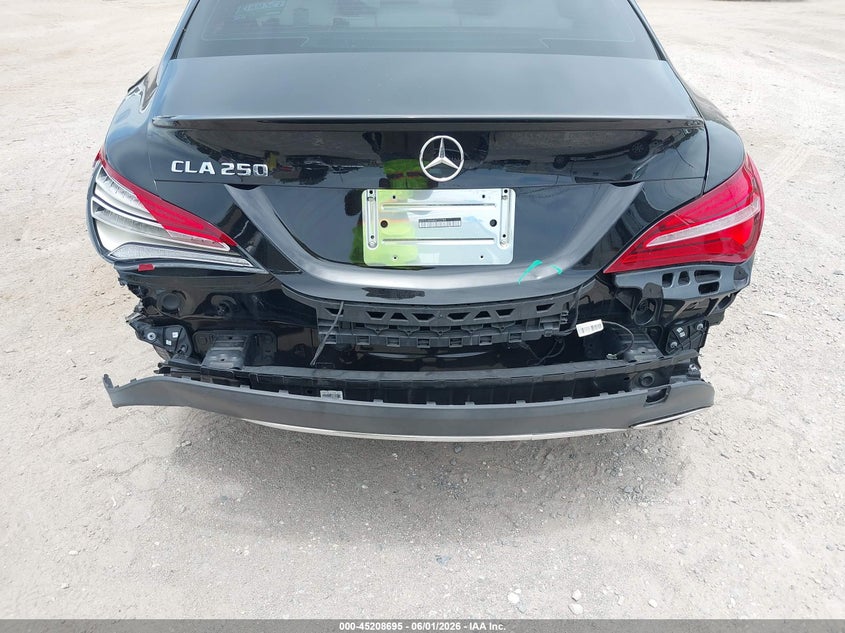 2019 Mercedes-benz Cla-klasse VIN WDDSJ4EB8KN723789 IAAI salvage auction — REAR END, Salvage Title, sold $6,550 on 2026-07-07 (photo 6)