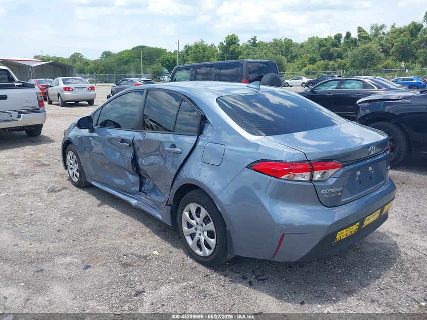 2025 Toyota Corolla VIN 5YFB4MDE8SP246071 IAAI salvage auction — LEFT SIDE, Salvage Title, sold $6,950 on 2026-07-16 (photo 3)