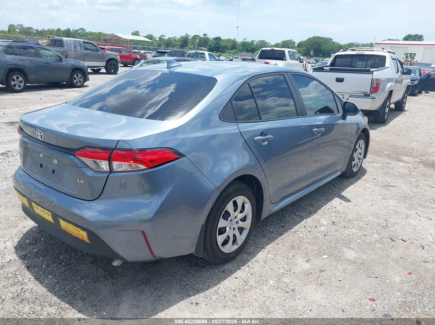 2025 Toyota Corolla VIN 5YFB4MDE8SP246071 IAAI salvage auction — LEFT SIDE, Salvage Title, sold $6,950 on 2026-07-16 (photo 4)