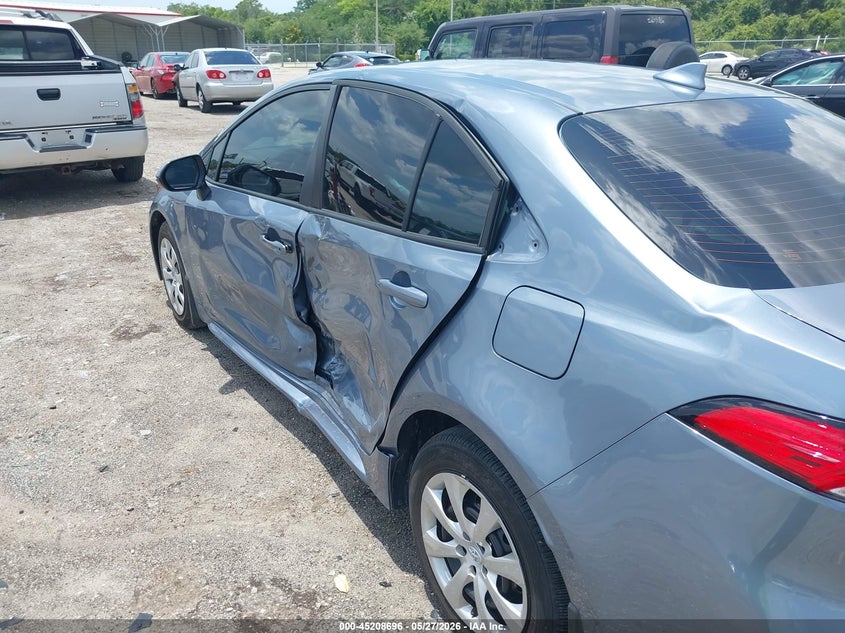 2025 Toyota Corolla VIN 5YFB4MDE8SP246071 IAAI salvage auction — LEFT SIDE, Salvage Title, sold $6,950 on 2026-07-16 (photo 6)