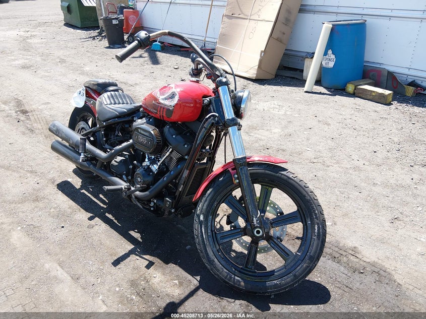2022 Harley-davidson Street bob VIN 1HD1YYK15NB012267 IAAI salvage auction — SIDE, Salvage (Pennsylvania), sold $2,750 on 2026-07-18 (photo 1)