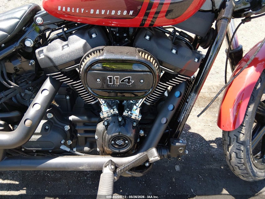 2022 Harley-davidson Street bob VIN 1HD1YYK15NB012267 IAAI salvage auction — SIDE, Salvage (Pennsylvania), sold $2,750 on 2026-07-18 (photo 8)