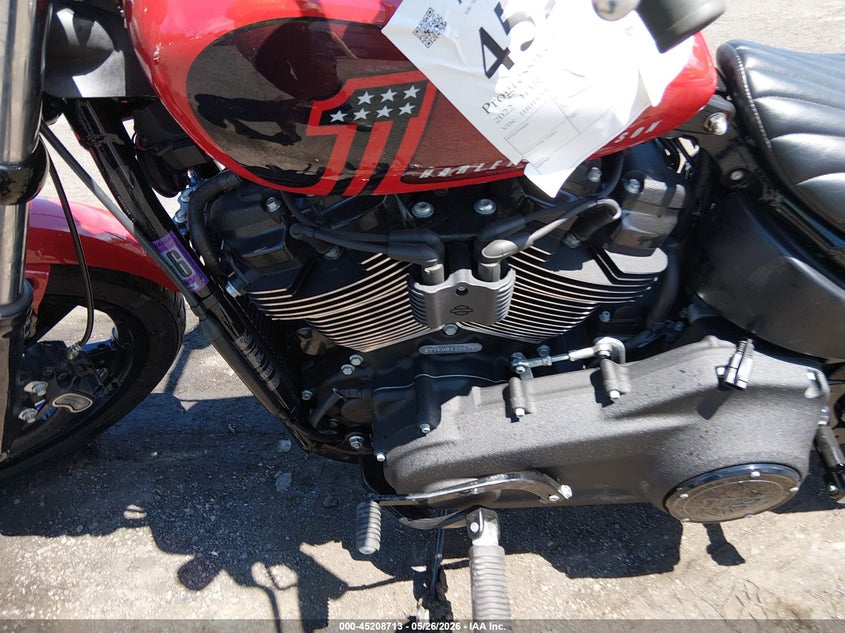 2022 Harley-davidson Street bob VIN 1HD1YYK15NB012267 IAAI salvage auction — SIDE, Salvage (Pennsylvania), sold $2,750 on 2026-07-18 (photo 9)