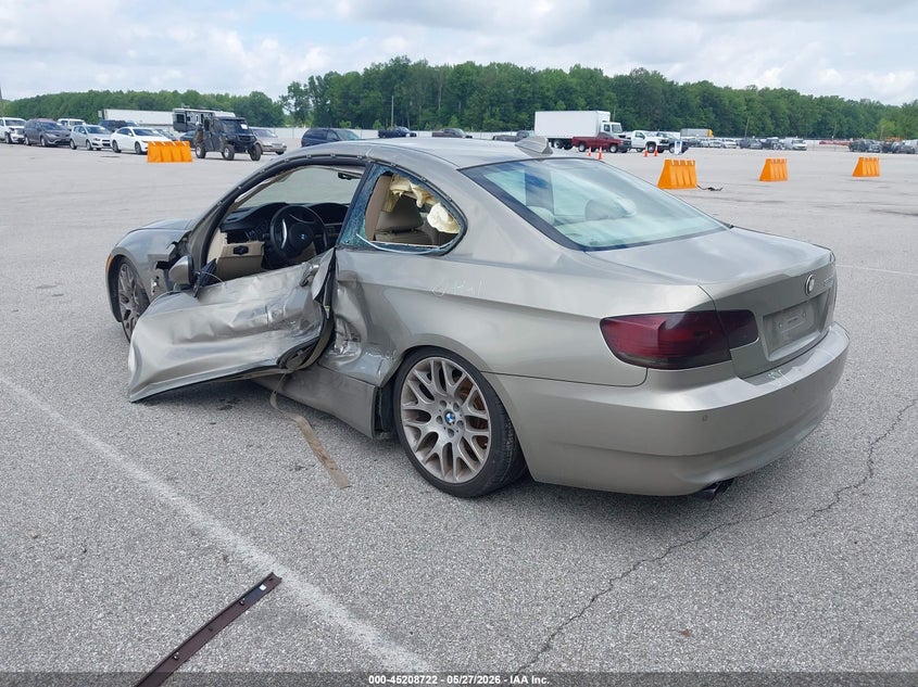 2007 BMW 3 series VIN WBAWB33527P130065 IAAI salvage auction — LEFT SIDE, Clear (Indiana), sold $225 on 2026-07-23 (photo 3)