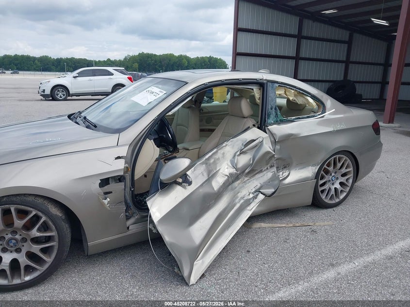2007 BMW 3 series VIN WBAWB33527P130065 IAAI salvage auction — LEFT SIDE, Clear (Indiana), sold $225 on 2026-07-23 (photo 6)