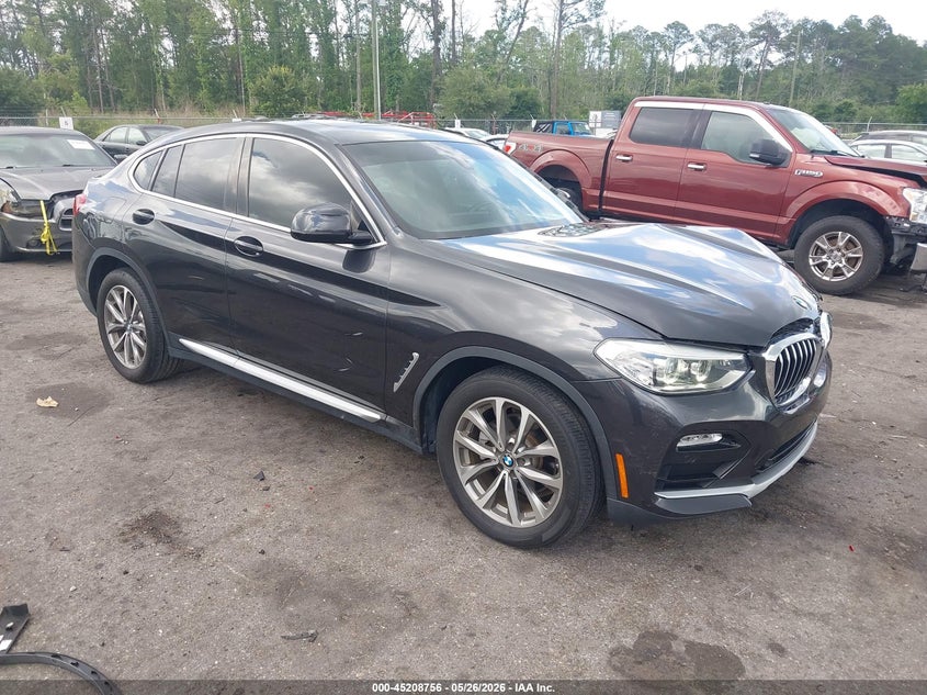 2019 BMW X4 VIN 5UXUJ3C59KLG54344 IAAI salvage auction — LEFT FRONT, Rebuildable (Florida), sold $12,700 on 2026-07-14 (photo 1)