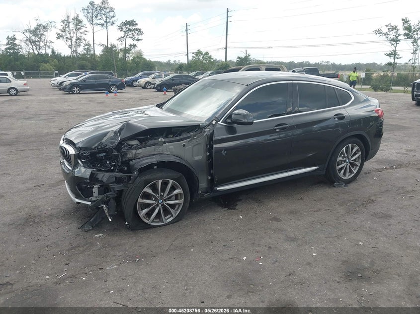 2019 BMW X4 VIN 5UXUJ3C59KLG54344 IAAI salvage auction — LEFT FRONT, Rebuildable (Florida), sold $12,700 on 2026-07-14 (photo 2)