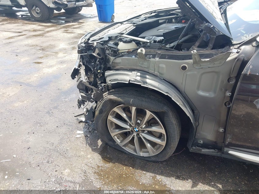 2019 BMW X4 VIN 5UXUJ3C59KLG54344 IAAI salvage auction — LEFT FRONT, Rebuildable (Florida), sold $12,700 on 2026-07-14 (photo 6)