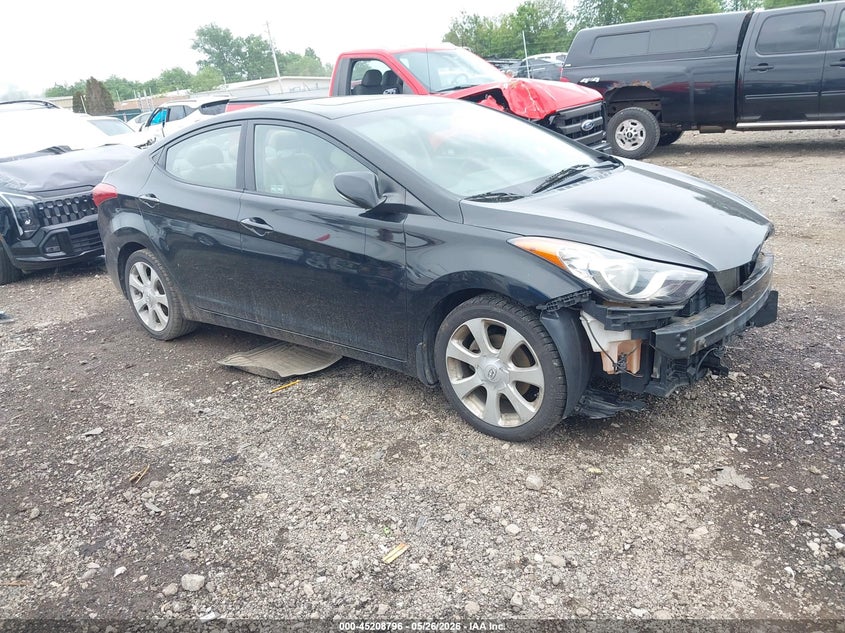 2011 Hyundai Elantra VIN KMHDH4AE2BU099018 IAAI salvage auction — FRONT END, Salvage (Kentucky), sold $875 on 2026-07-15 (photo 1)