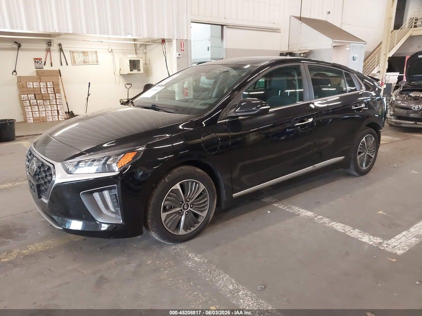 2021 Hyundai Ioniq VIN KMHCX5LD6MU252737 IAAI salvage auction — REAR END, Salvage (Oregon), sold $5,800 on 2026-07-17 (photo 2)