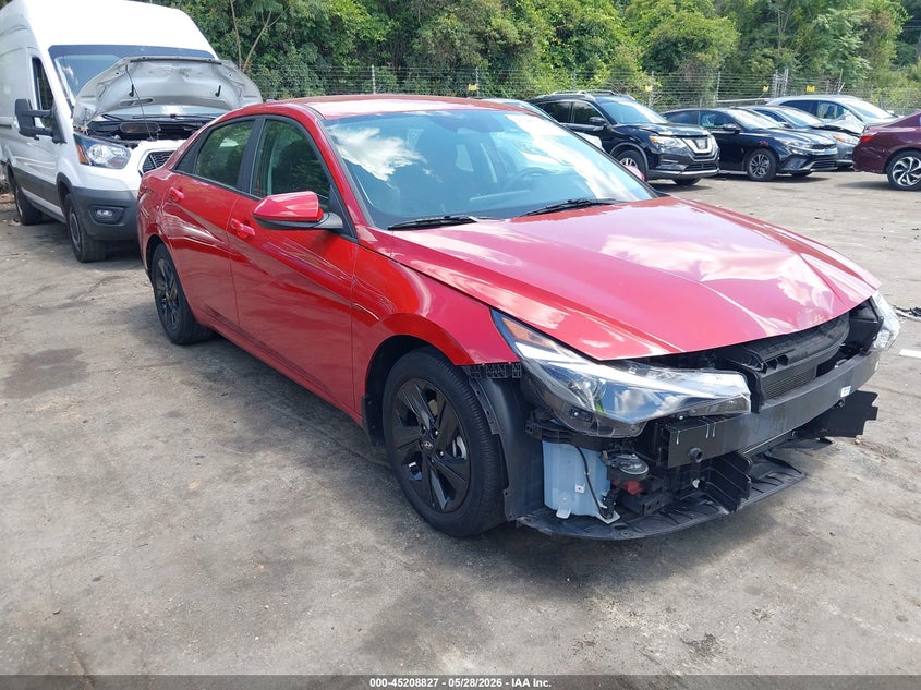 2023 Hyundai Elantra VIN KMHLM4AG2PU435203 IAAI salvage auction — FRONT END, Salvage (North Carolina), sold $2,850 on 2026-07-30 (photo 1)