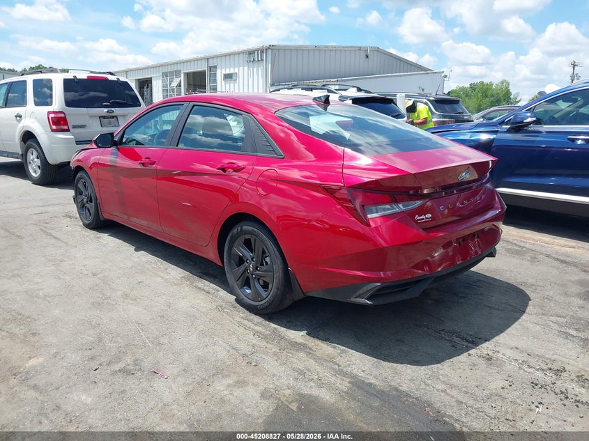 2023 Hyundai Elantra VIN KMHLM4AG2PU435203 IAAI salvage auction — FRONT END, Salvage (North Carolina), sold $2,850 on 2026-07-30 (photo 3)