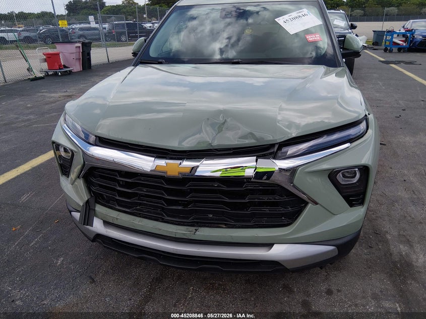 2026 Chevrolet Trailblazer VIN KL79MPSL7TB120489 IAAI salvage auction — REAR END, Salvage Title, sold $4,350 on 2026-07-12 (photo 6)
