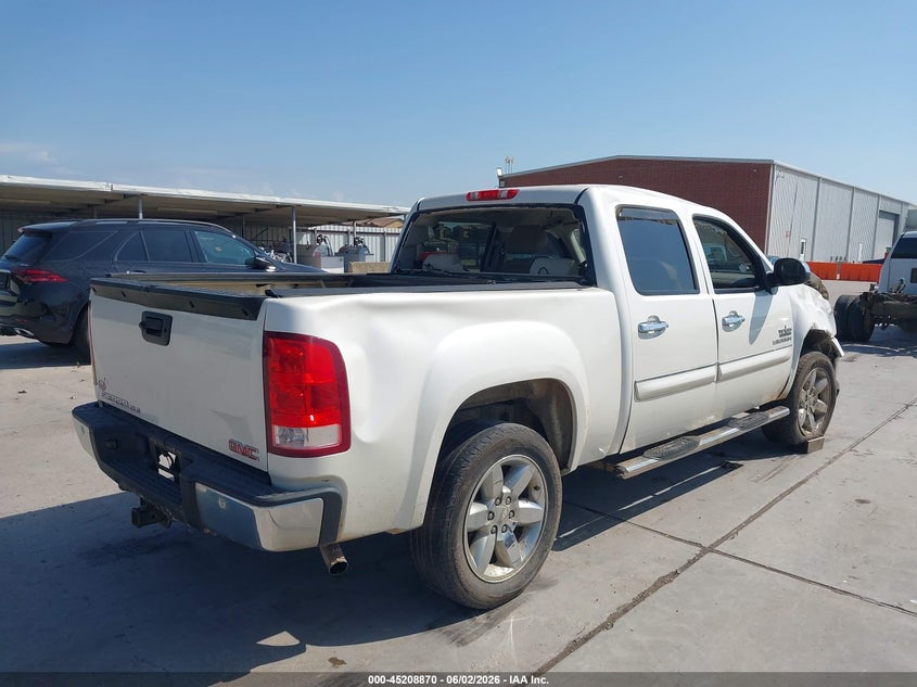 2012 Gmc SIERRA VIN 3GTP1VE01CG200693 IAAI salvage auction — ROLLOVER, Salvage Title, sold $1,300 on 2026-07-29 (photo 4)