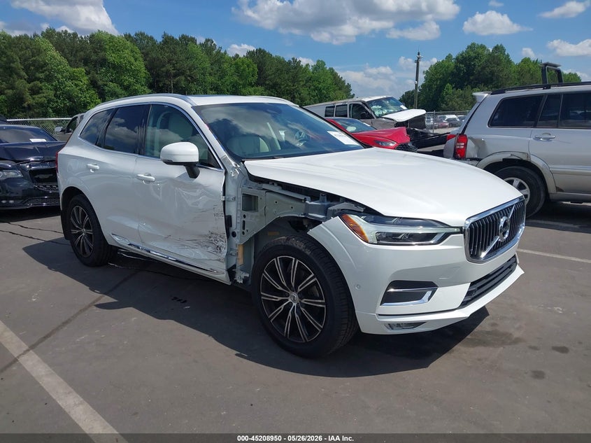 2019 Volvo Xc60 VIN LYV102RL1KB283348 IAAI salvage auction — RIGHT FRONT, Salvage (North Carolina), sold $15,300 on 2026-07-15 (photo 1)