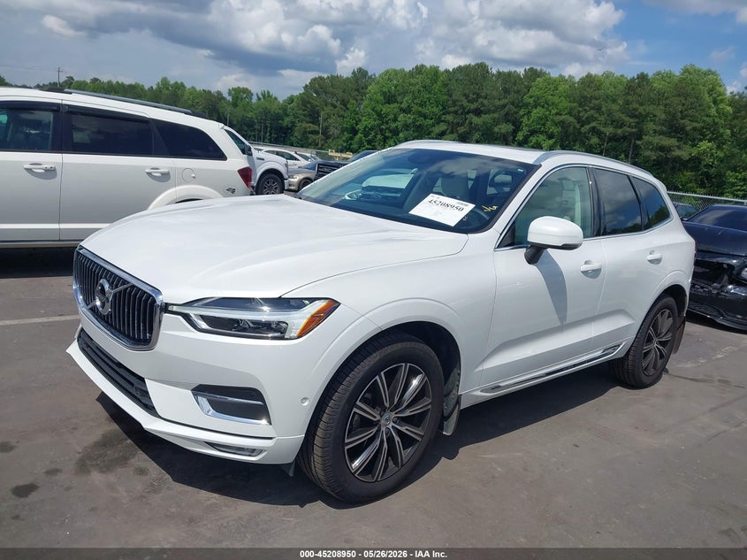 2019 Volvo Xc60 VIN LYV102RL1KB283348 IAAI salvage auction — RIGHT FRONT, Salvage (North Carolina), sold $15,300 on 2026-07-15 (photo 2)