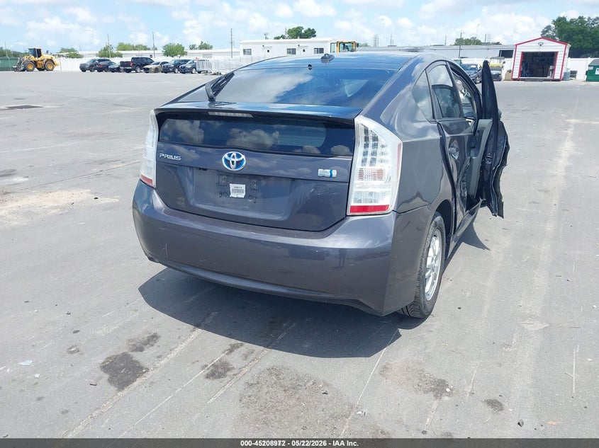 2011 Toyota Prius VIN JTDKN3DU3B5340709 IAAI salvage auction — RIGHT SIDE, Rebuildable (Florida), sold $750 on 2026-07-27 (photo 4)