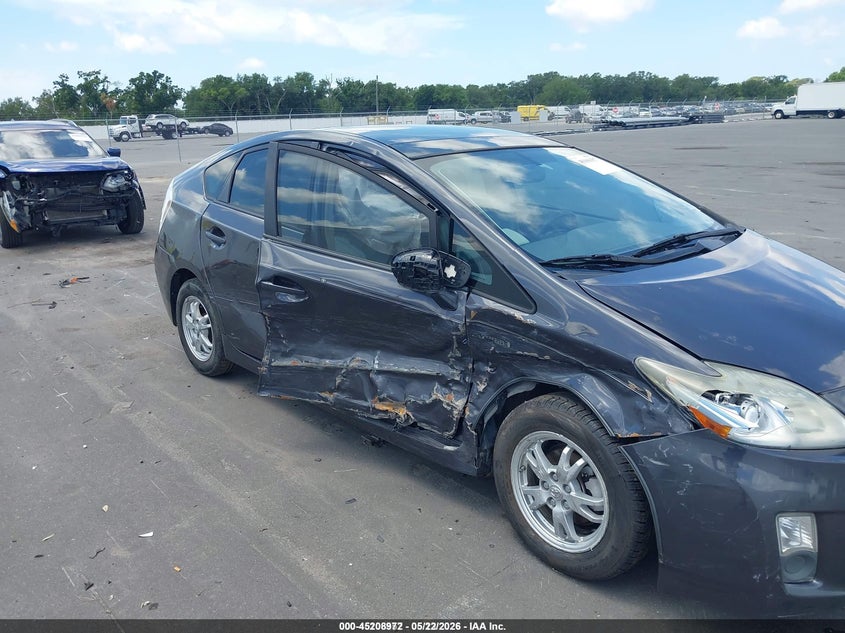 2011 Toyota Prius VIN JTDKN3DU3B5340709 IAAI salvage auction — RIGHT SIDE, Rebuildable (Florida), sold $750 on 2026-07-27 (photo 6)