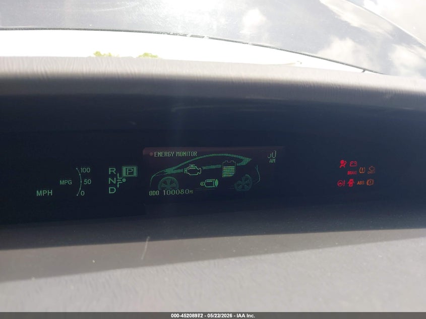 2011 Toyota Prius VIN JTDKN3DU3B5340709 IAAI salvage auction — RIGHT SIDE, Rebuildable (Florida), sold $750 on 2026-07-27 (photo 7)