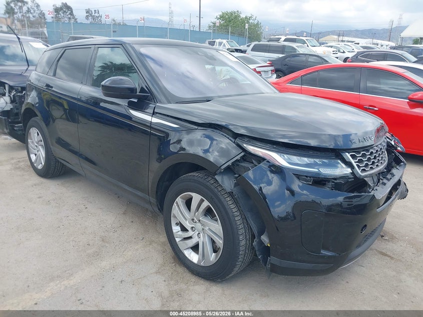 2020 Land rover Range rover evoque VIN SALZJ2FX9LH054741 IAAI salvage auction — FRONT END, Salvage (California), sold $6,850 on 2026-07-08 (photo 1)