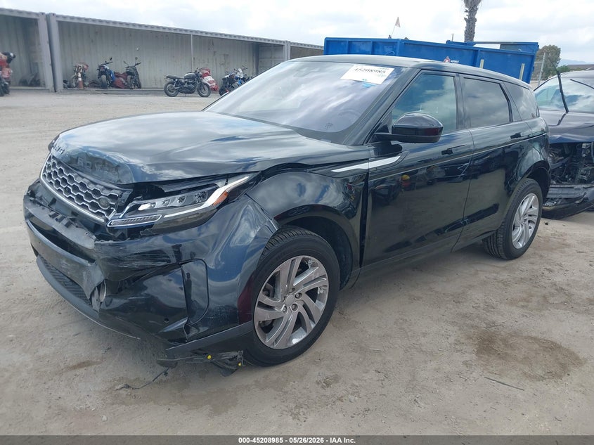 2020 Land rover Range rover evoque VIN SALZJ2FX9LH054741 IAAI salvage auction — FRONT END, Salvage (California), sold $6,850 on 2026-07-08 (photo 2)