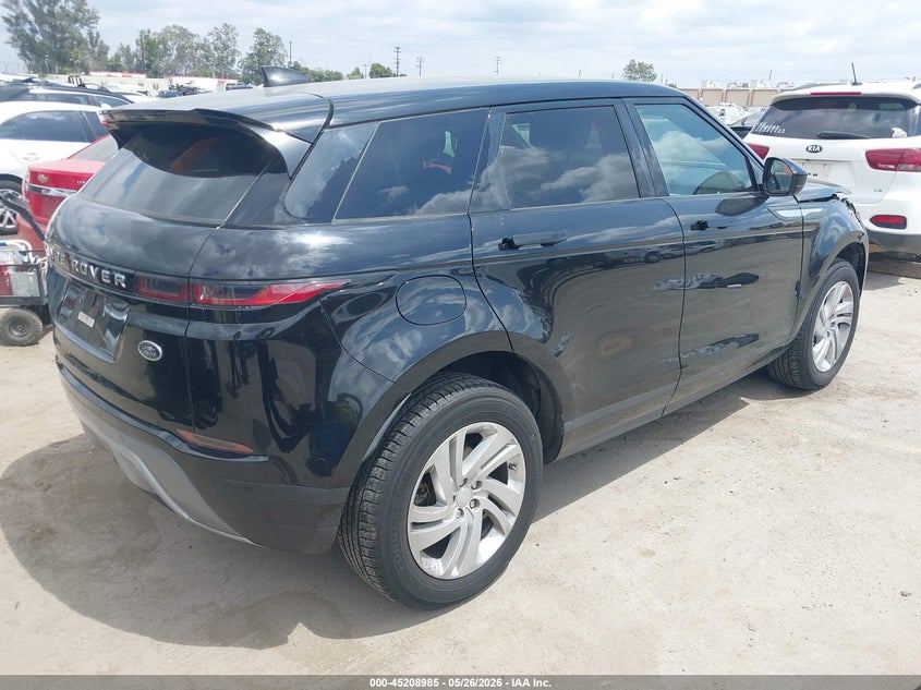 2020 Land rover Range rover evoque VIN SALZJ2FX9LH054741 IAAI salvage auction — FRONT END, Salvage (California), sold $6,850 on 2026-07-08 (photo 4)