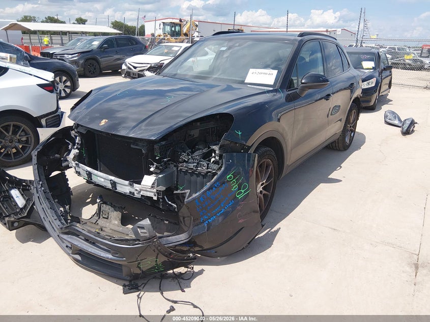 2019 Porsche Cayenne VIN WP1AA2AY3KDA05463 IAAI salvage auction — FRONT END, Original (Texas), sold $13,400 on 2026-07-28 (photo 2)
