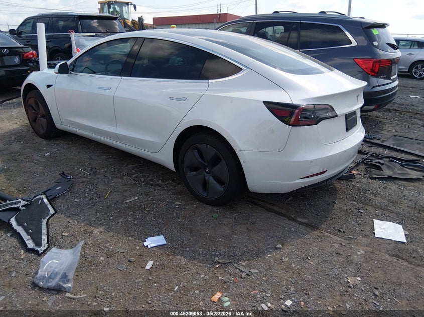 2019 Tesla Model 3 VIN 5YJ3E1EB7KF451350 IAAI salvage auction — UNKNOWN, Salvage Title, sold $5,500 on 2026-07-30 (photo 3)