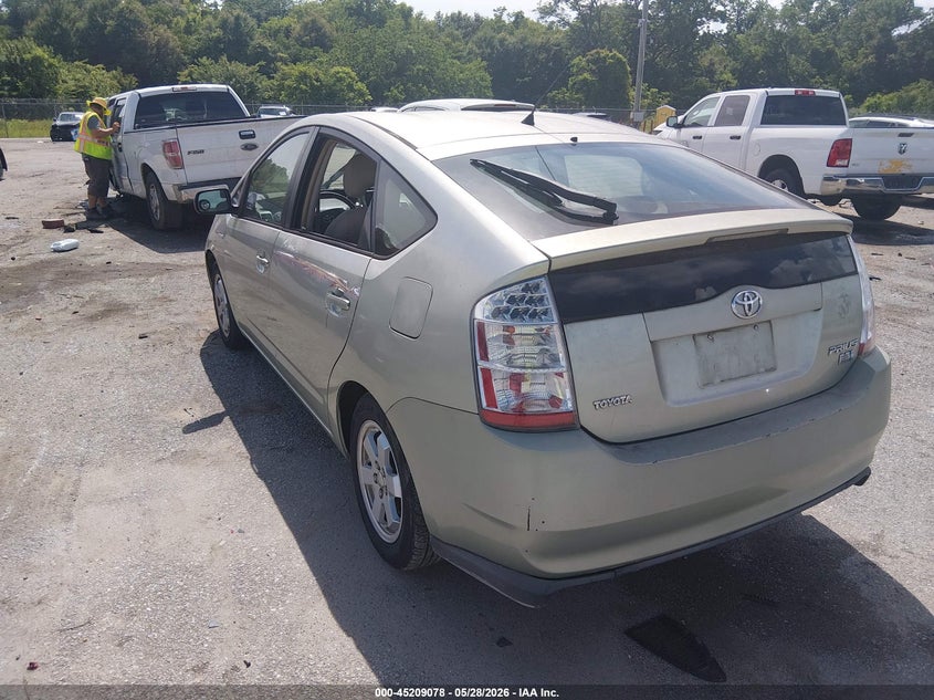 2006 Toyota Prius VIN JTDKB22U667515602 IAAI salvage auction — LEFT SIDE, Clear (Louisiana), sold $350 on 2026-07-14 (photo 3)