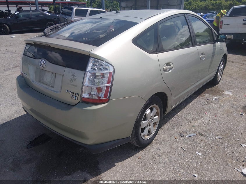 2006 Toyota Prius VIN JTDKB22U667515602 IAAI salvage auction — LEFT SIDE, Clear (Louisiana), sold $350 on 2026-07-14 (photo 4)