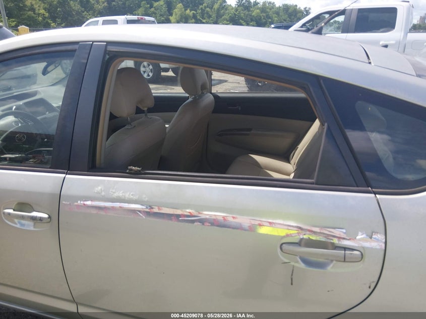 2006 Toyota Prius VIN JTDKB22U667515602 IAAI salvage auction — LEFT SIDE, Clear (Louisiana), sold $350 on 2026-07-14 (photo 6)