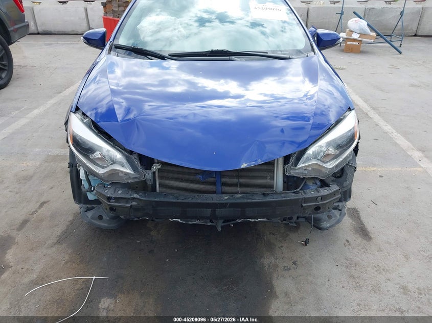 2014 Toyota Corolla VIN 5YFBURHE6EP005010 IAAI salvage auction — FRONT END, Salvage Title, sold $2,725 on 2026-07-22 (photo 6)
