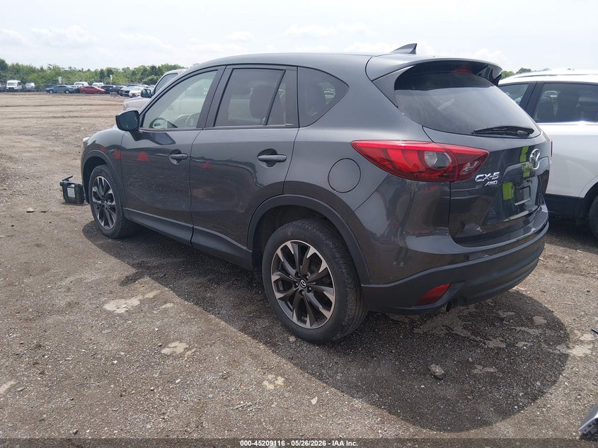 2016 Mazda Cx-5 VIN JM3KE4DY4G0904078 IAAI salvage auction — NORMAL WEAR, Clear (Montana), sold $4,350 on 2026-07-08 (photo 3)