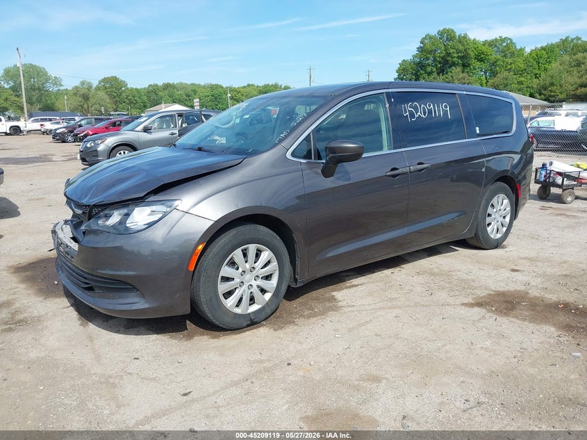 2019 Chrysler Pacifica VIN 2C4RC1AG4KR702881 IAAI salvage auction — FRONT END, Salvage Title, sold $1,600 on 2026-07-23 (photo 2)
