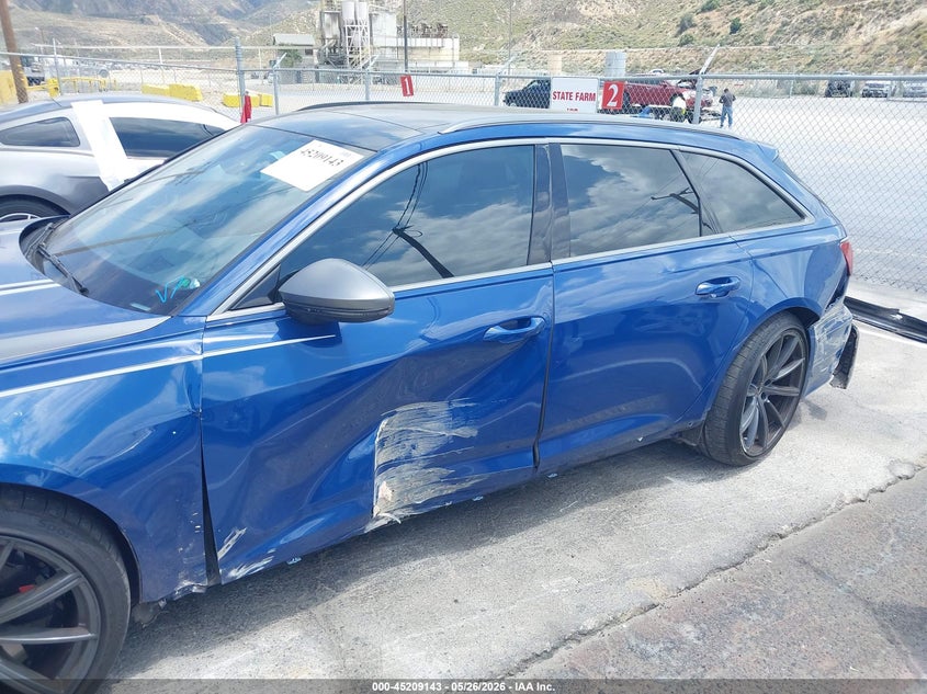 2024 Audi Rs6 VIN WUA1DBF29RN901609 IAAI salvage auction — SIDE, Salvage (California), sold $62,000 on 2026-07-22 (photo 6)