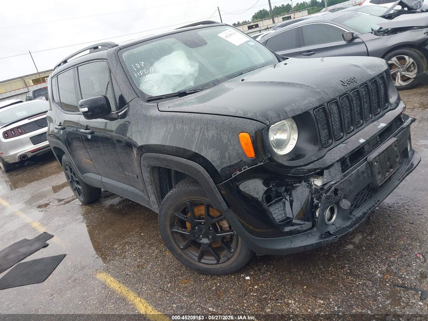2020 Jeep Renegade VIN ZACNJBBB6LPL93138 IAAI salvage auction — FRONT END, Salvage Title, sold $1,650 on 2026-08-12 (photo 1)