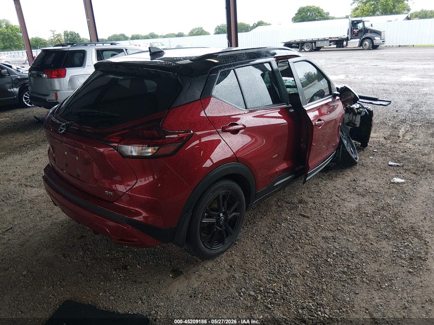 2023 Nissan Kicks VIN 3N1CP5DV4PL525106 IAAI salvage auction — RIGHT SIDE, Salvage Title, sold $2,550 on 2026-07-29 (photo 4)