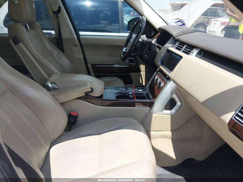 2016 Land rover RANGE ROVER VIN SALGS2KF9GA258410 IAAI salvage auction — NORMAL WEAR, Original (Texas), sold $3,350 on 2026-07-29 (photo 5)