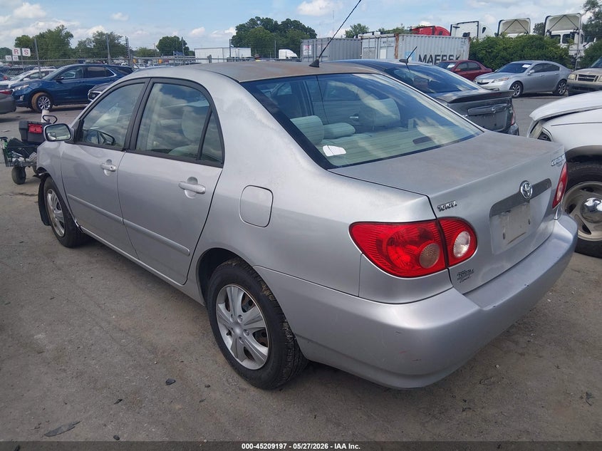 2007 Toyota Corolla VIN JTDBR32E770100051 IAAI salvage auction — FRONT END, Salvage (North Carolina), sold $825 on 2026-07-16 (photo 3)