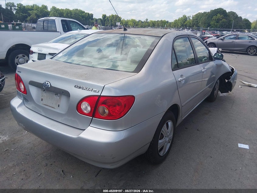 2007 Toyota Corolla VIN JTDBR32E770100051 IAAI salvage auction — FRONT END, Salvage (North Carolina), sold $825 on 2026-07-16 (photo 4)