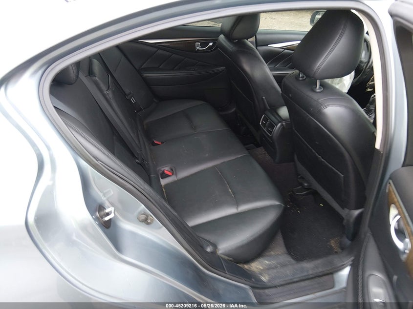 2018 Infiniti Q50 VIN JN1EV7AR2JM442031 IAAI salvage auction — FRONT END, Salvage (North Carolina), sold $4,100 on 2026-07-20 (photo 8)