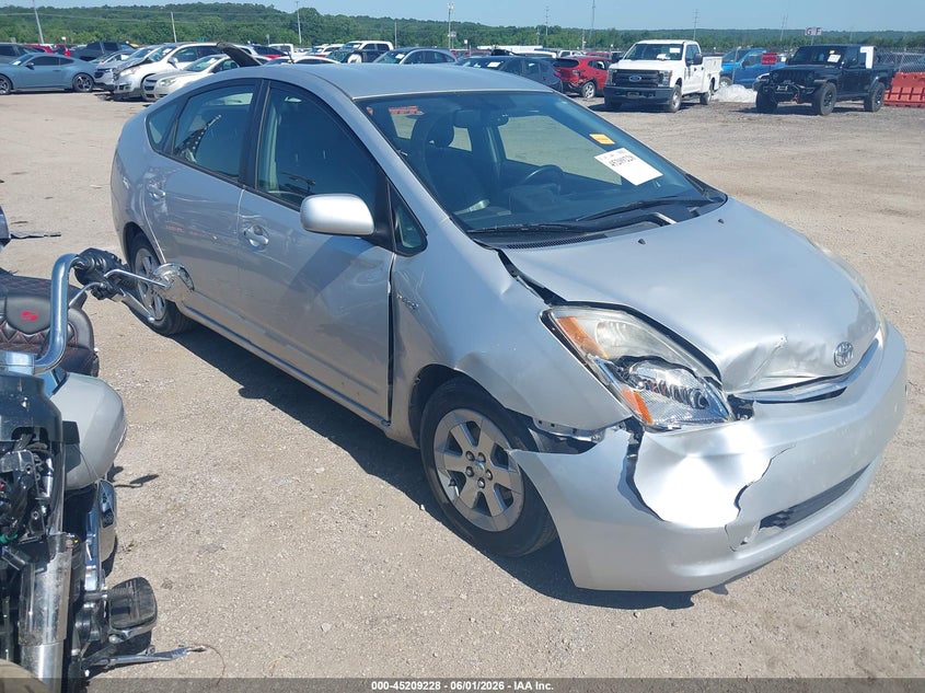 2008 Toyota Prius VIN JTDKB20U483378429 IAAI salvage auction — FRONT END, Junk (Oklahoma), sold $675 on 2026-07-21 (photo 1)