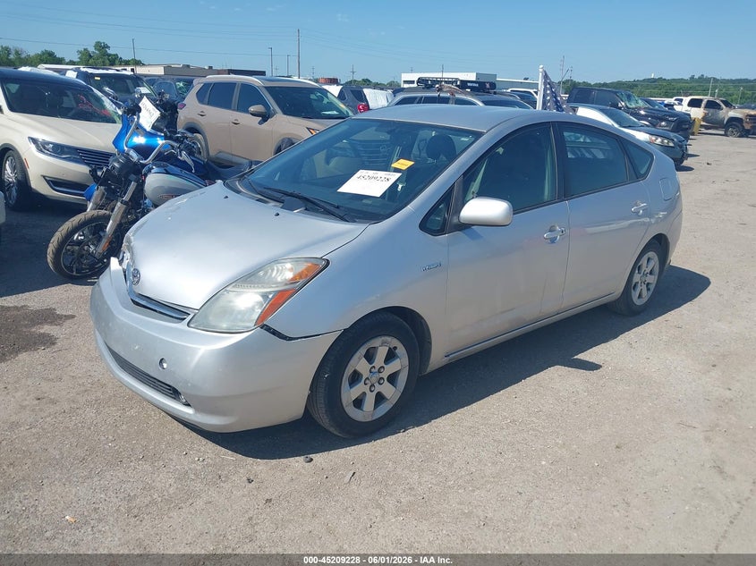 2008 Toyota Prius VIN JTDKB20U483378429 IAAI salvage auction — FRONT END, Junk (Oklahoma), sold $675 on 2026-07-21 (photo 2)