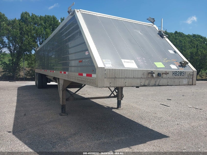 2025 Timpte Trailer VIN 1TDH39027SB189267 — IAAI salvage auction photo