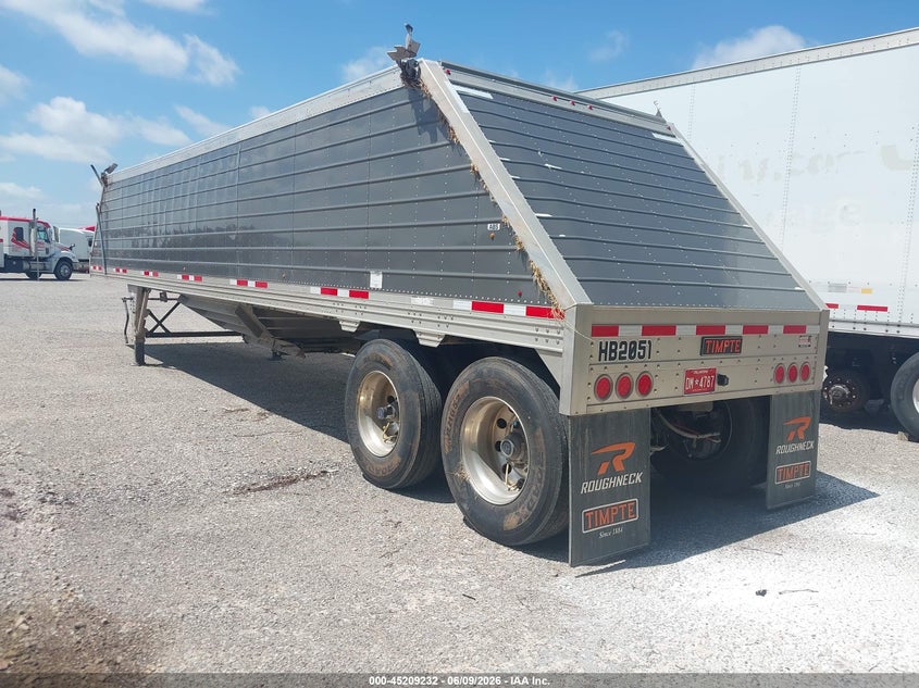2025 Timpte Trailer VIN 1TDH39027SB189267 IAAI salvage auction — ROLLOVER, Clear (Oklahoma), sold $20,250 on 2026-08-12 (photo 3)